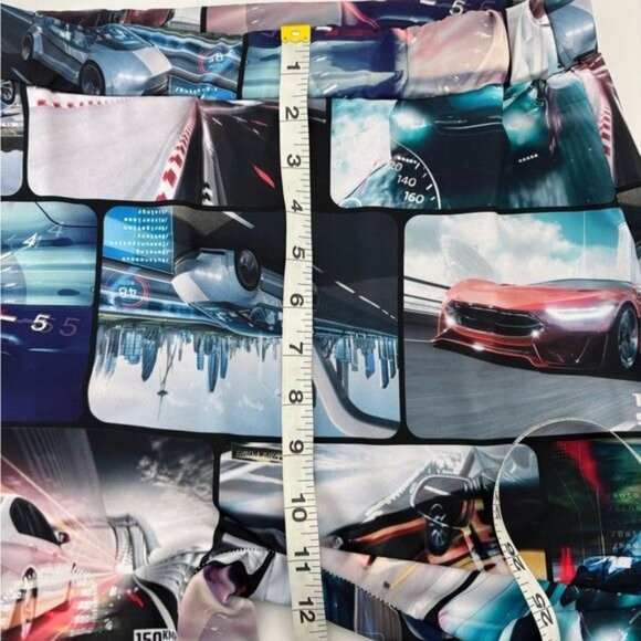 Fashion Nova 2 Piece Pant Set Large Racing Y2K Streetwear Festival Avant-Garde - Picture 7 of 12